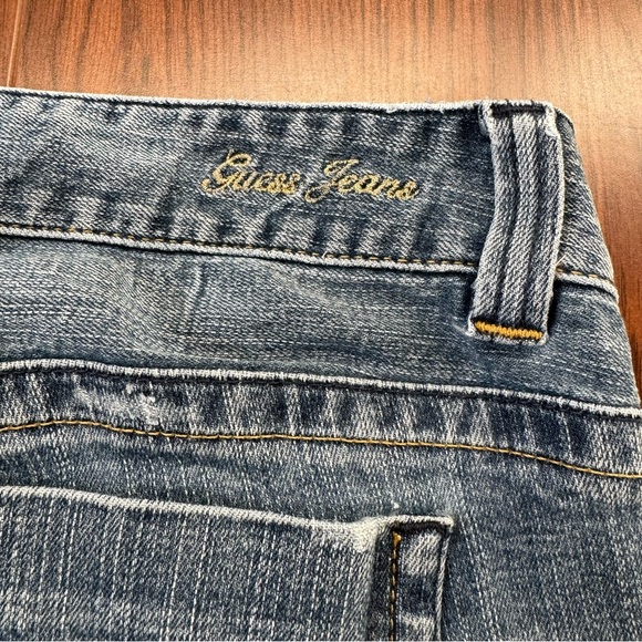 Guess Daredevil Studded Bootcut Jeans Size 30 - Picture 5 of 13